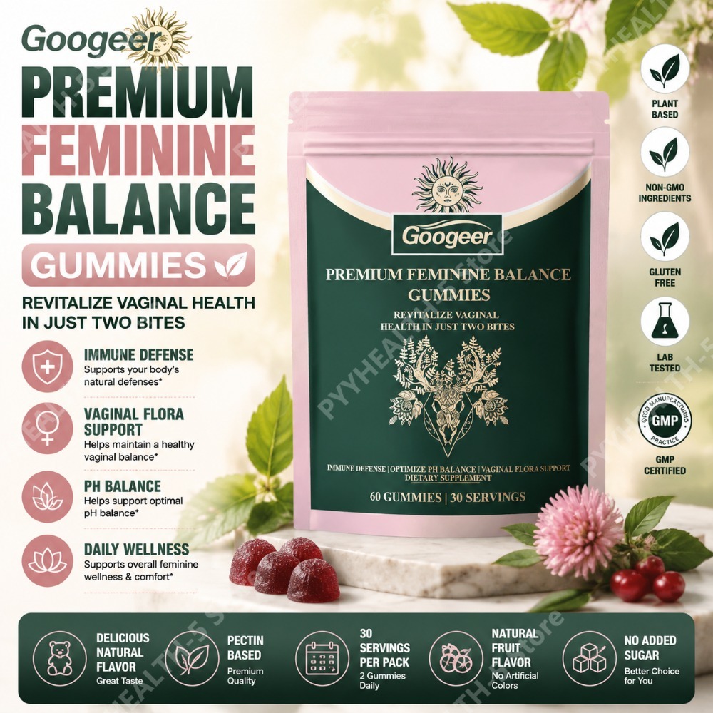 Vitamin C Powder - Googeer Women's Balance Gummies with Vitamin