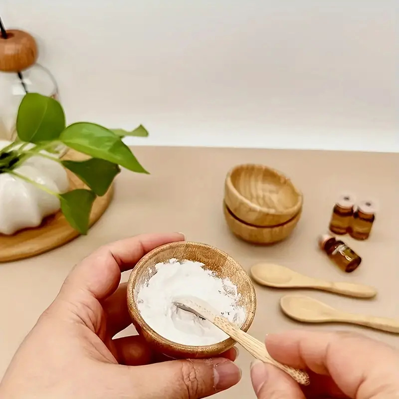Skincare Qv - Bamboo Face Mask Mixing Bowl Set,