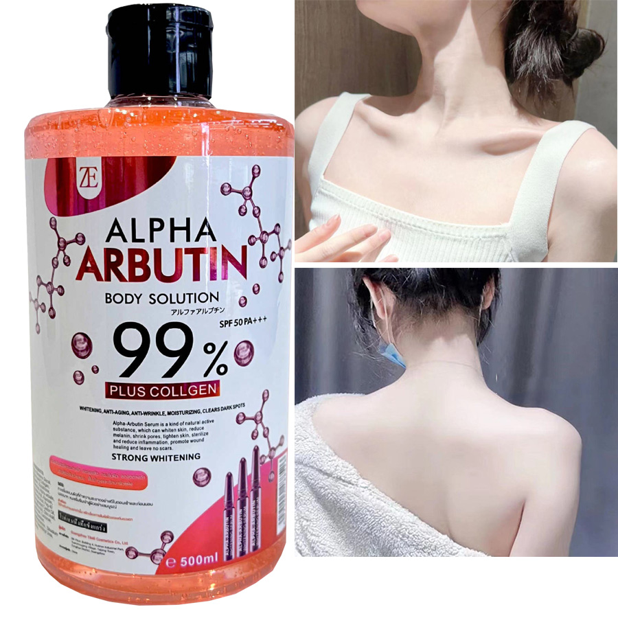 Alpha Arbutin Serum - 500ml Skin Whitening Face Serum, Reduce