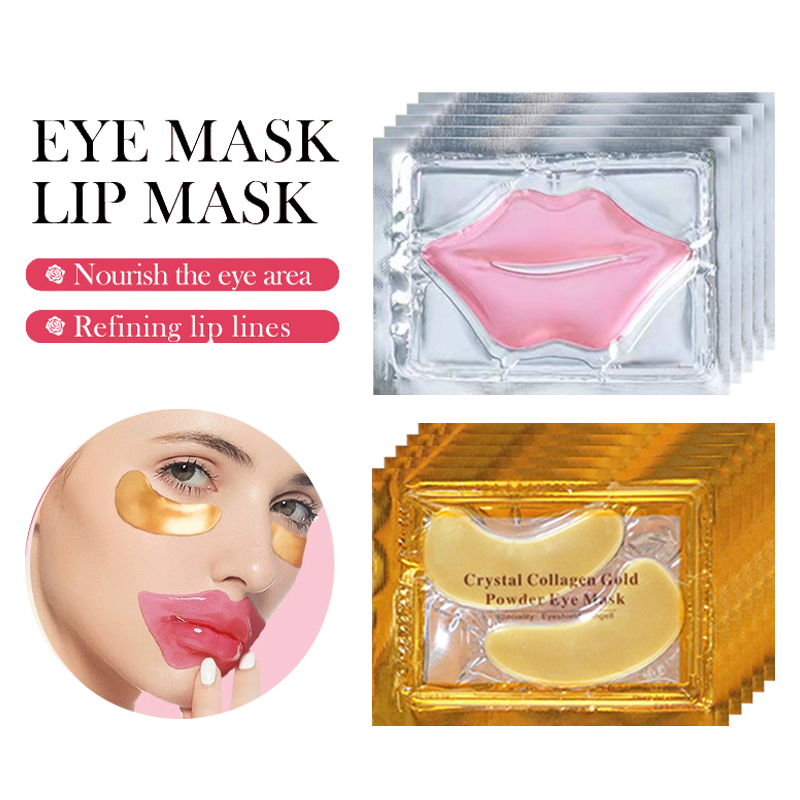 10/20pcs Golden Crystal Collag - Skincare Qv ulasan dan harga