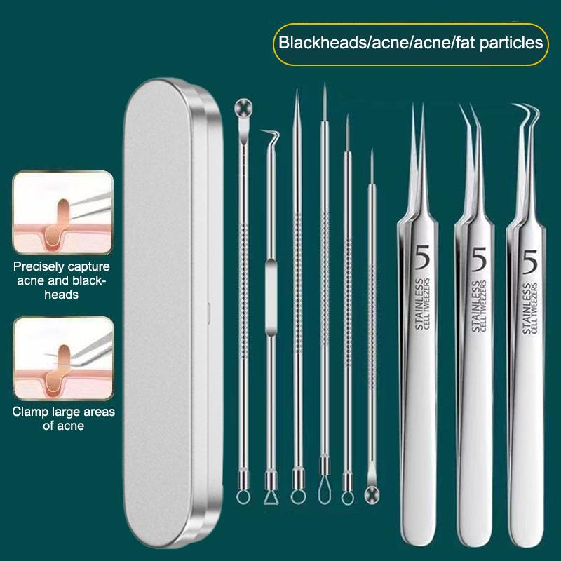 7/8Pcs Blackhead Remover Kit P - Skincare Qv ulasan dan harga