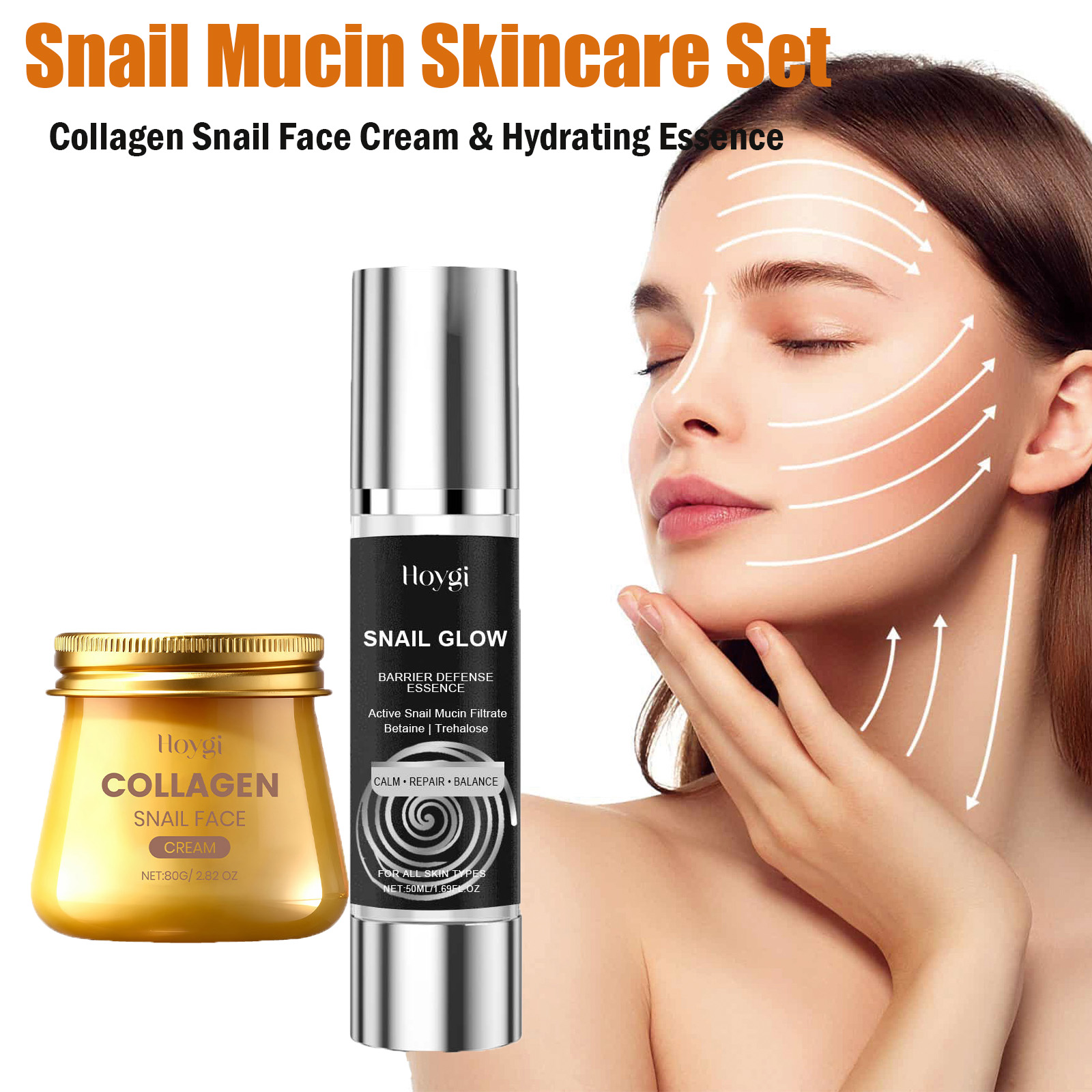 Snail Mucin Skincare Set Colla - Snail Mucin Essence ulasan dan harga