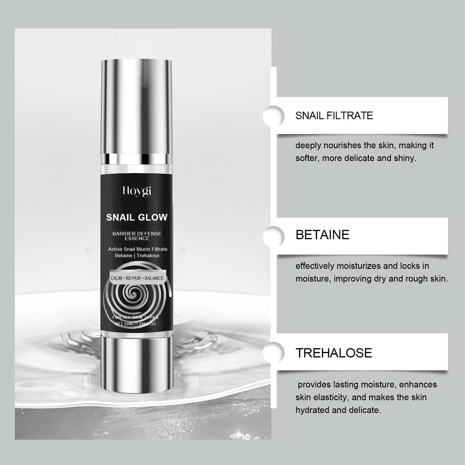Snail Mucin Skincare Set Colla - Snail Mucin Essence ulasan dan harga