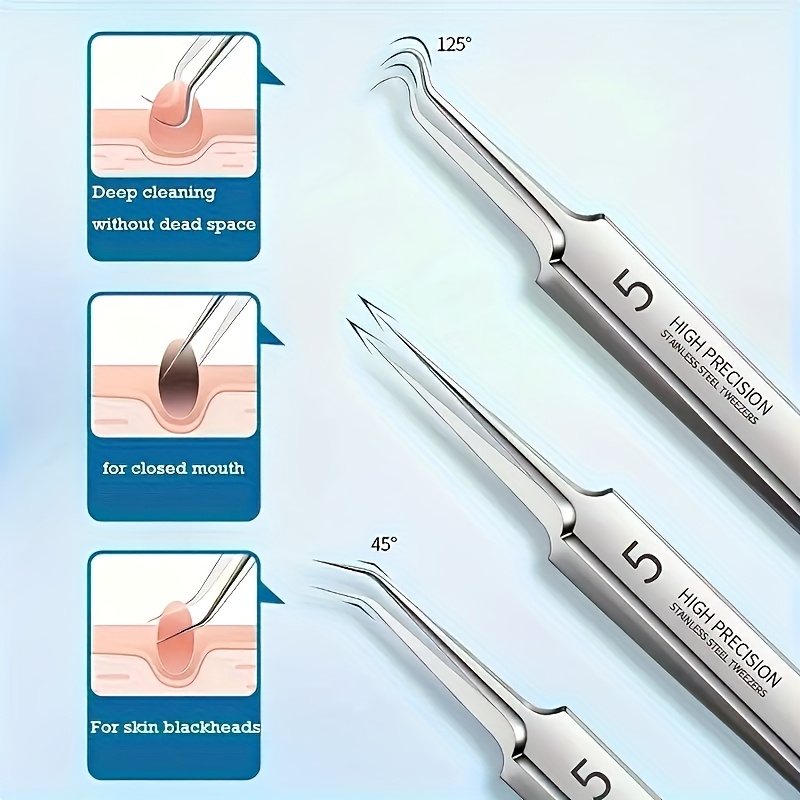 3/5/6/8pcs Stainless Steel Pim - Skincare Qv ulasan dan harga