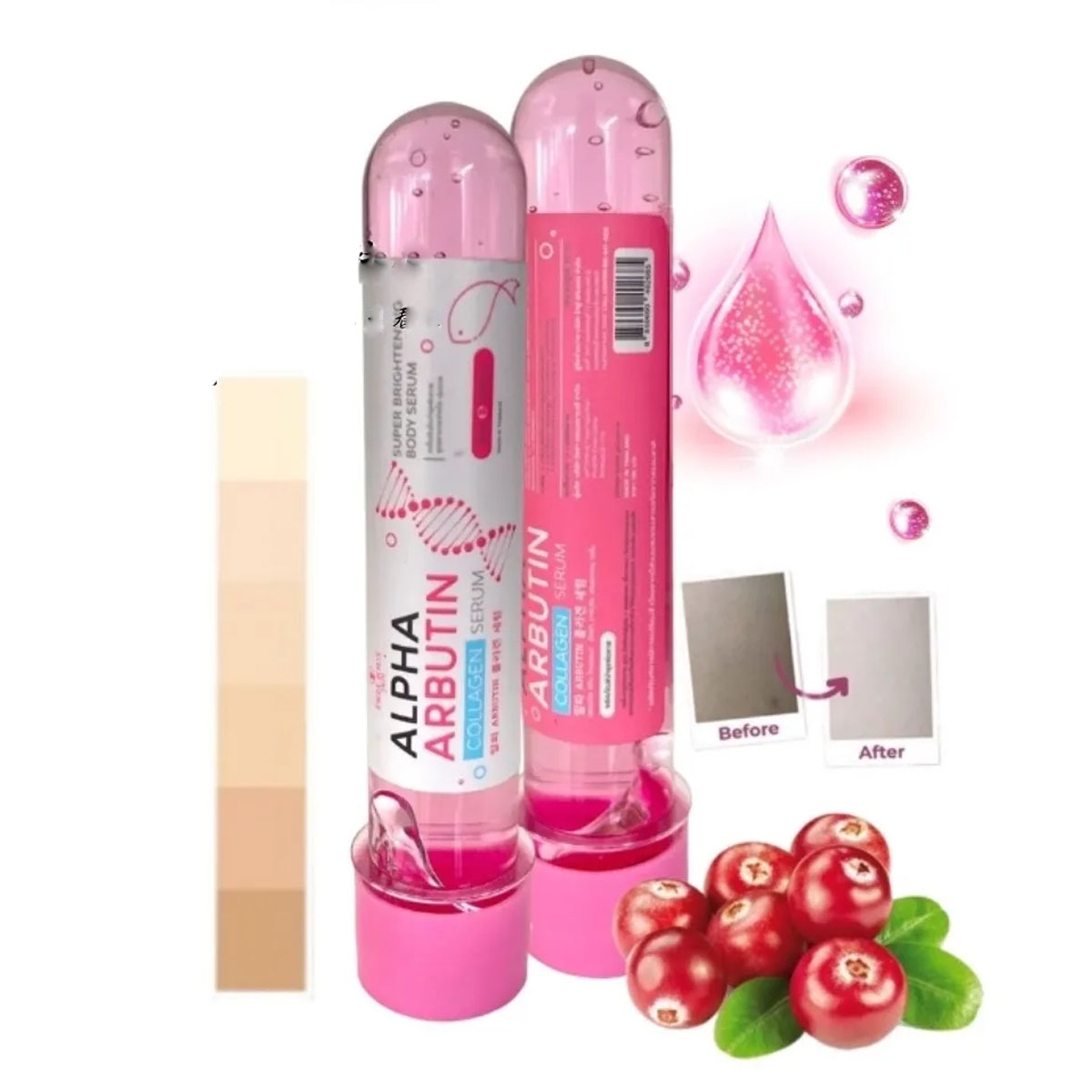 Ống Serum kích trắng da Alpha  - Alpha Arbutin Serum ulasan dan harga