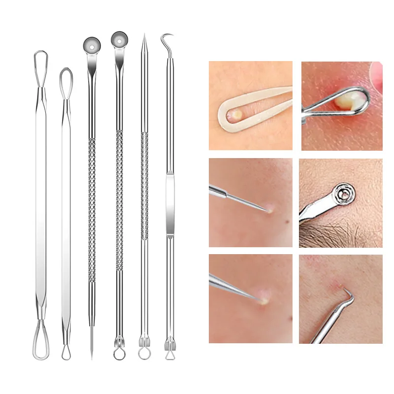 4-11Pcs Ingrown Hair Tweezers  - Skincare Qv ulasan dan harga
