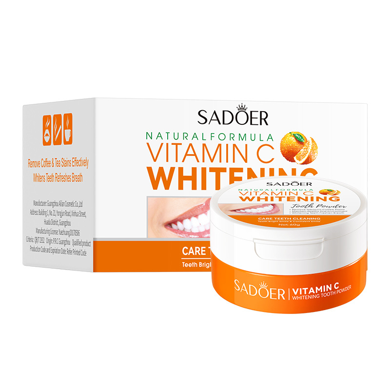 60g Vitamin C Teeth Whitening  - Vitamin C Powder ulasan dan harga