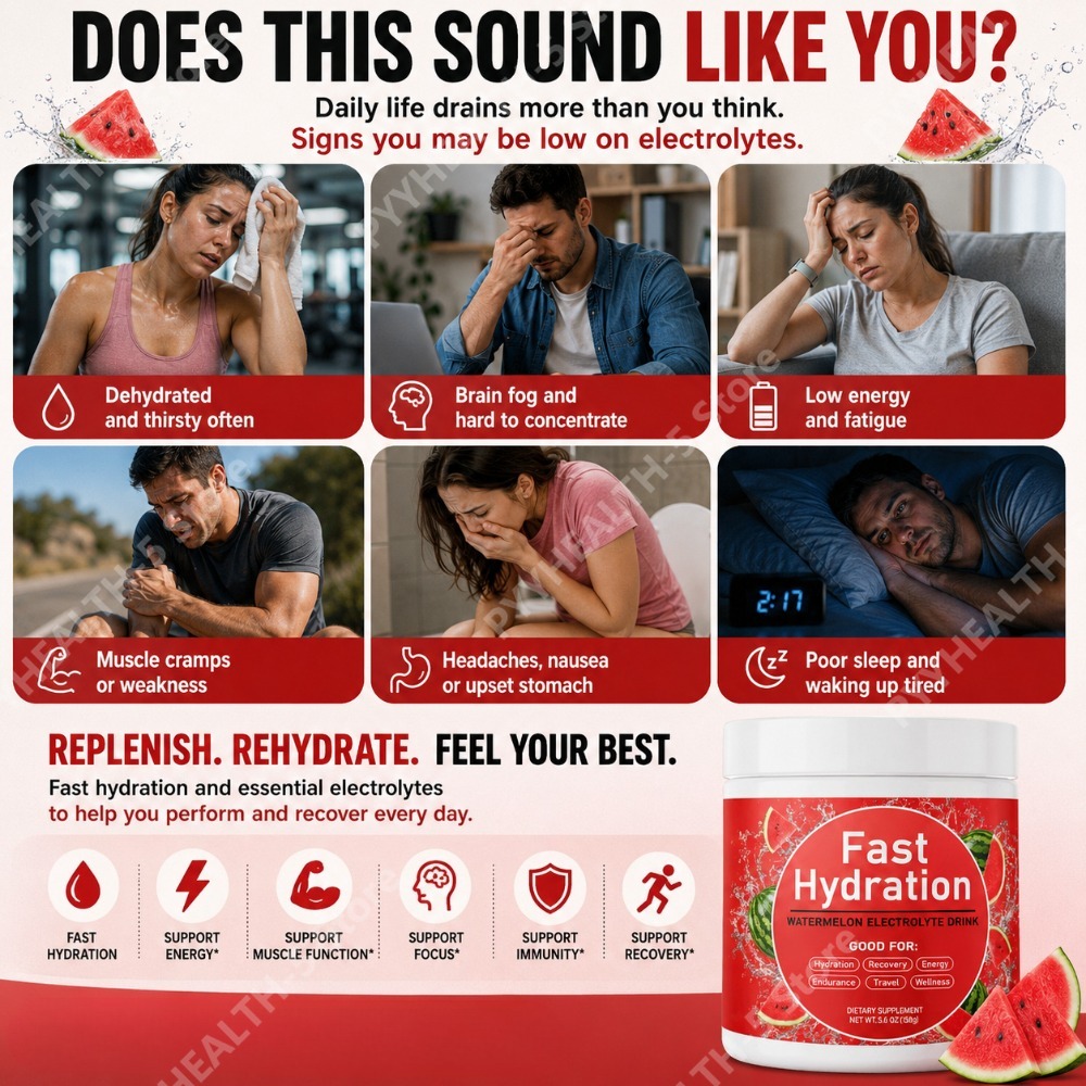 Watermelon Electrolyte Drink P - Vitamin C Powder ulasan dan harga