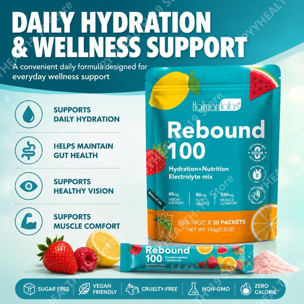 HalmanLabs Rebound 100 Electro - Vitamin C Powder ulasan dan harga