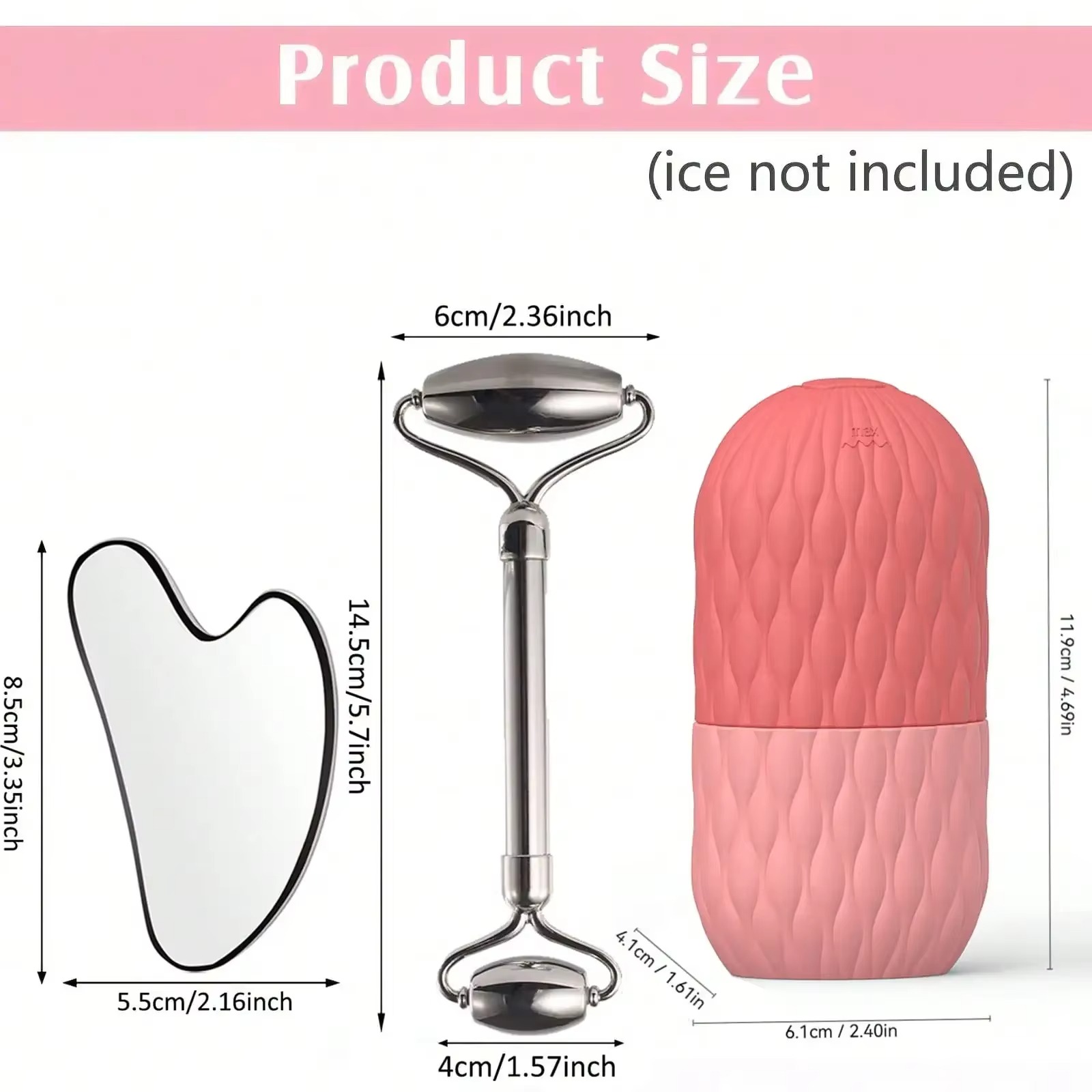 Ice Roller & Stainless Steel G - Skincare Qv ulasan dan harga