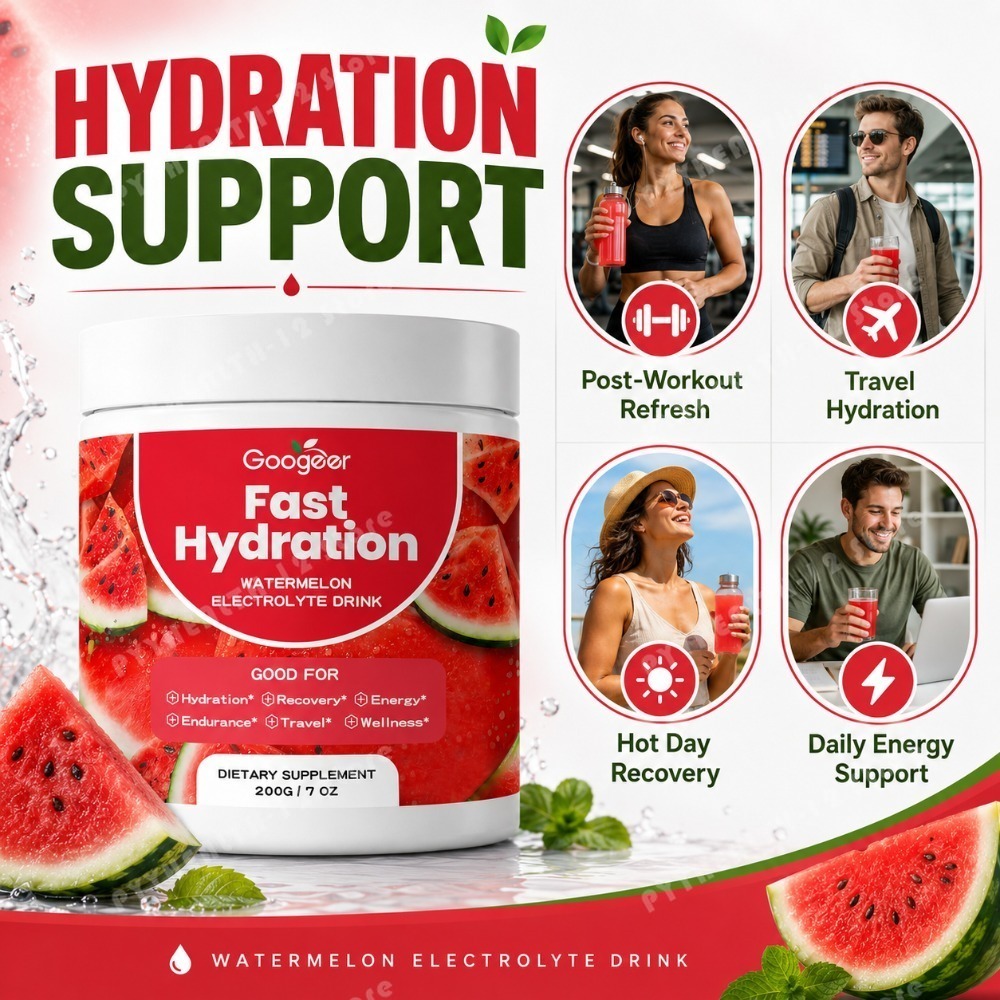 Googeer Watermelon Electrolyte - Vitamin C Powder ulasan dan harga