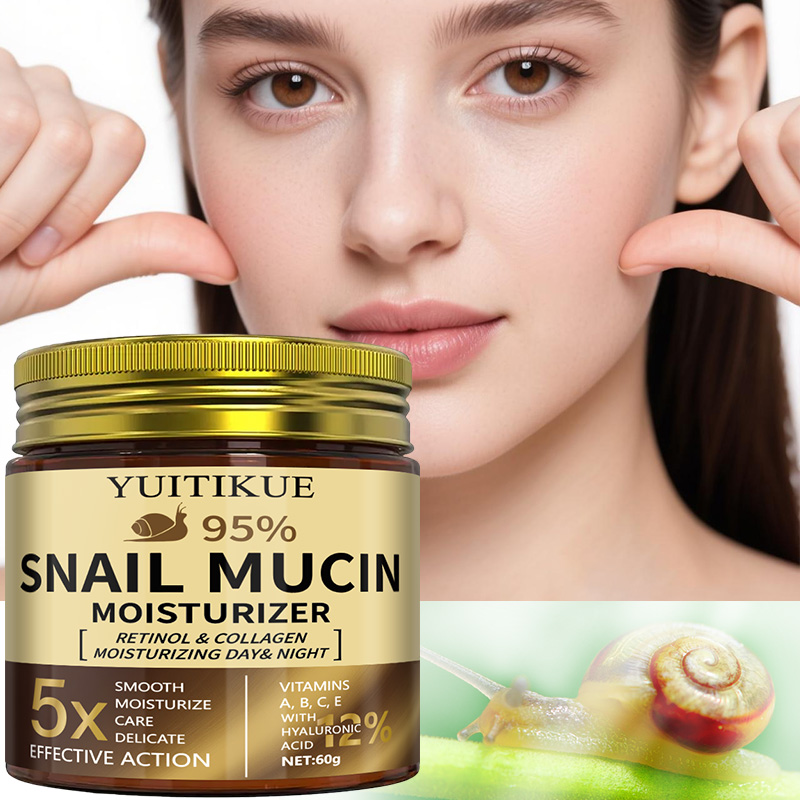 Snail Mucin Cream 60g - with R - Snail Mucin Essence ulasan dan harga
