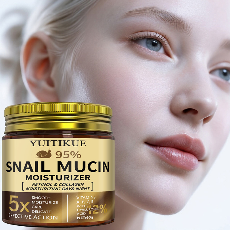 Snail Mucin Cream 60g - with R - Snail Mucin Essence ulasan dan harga